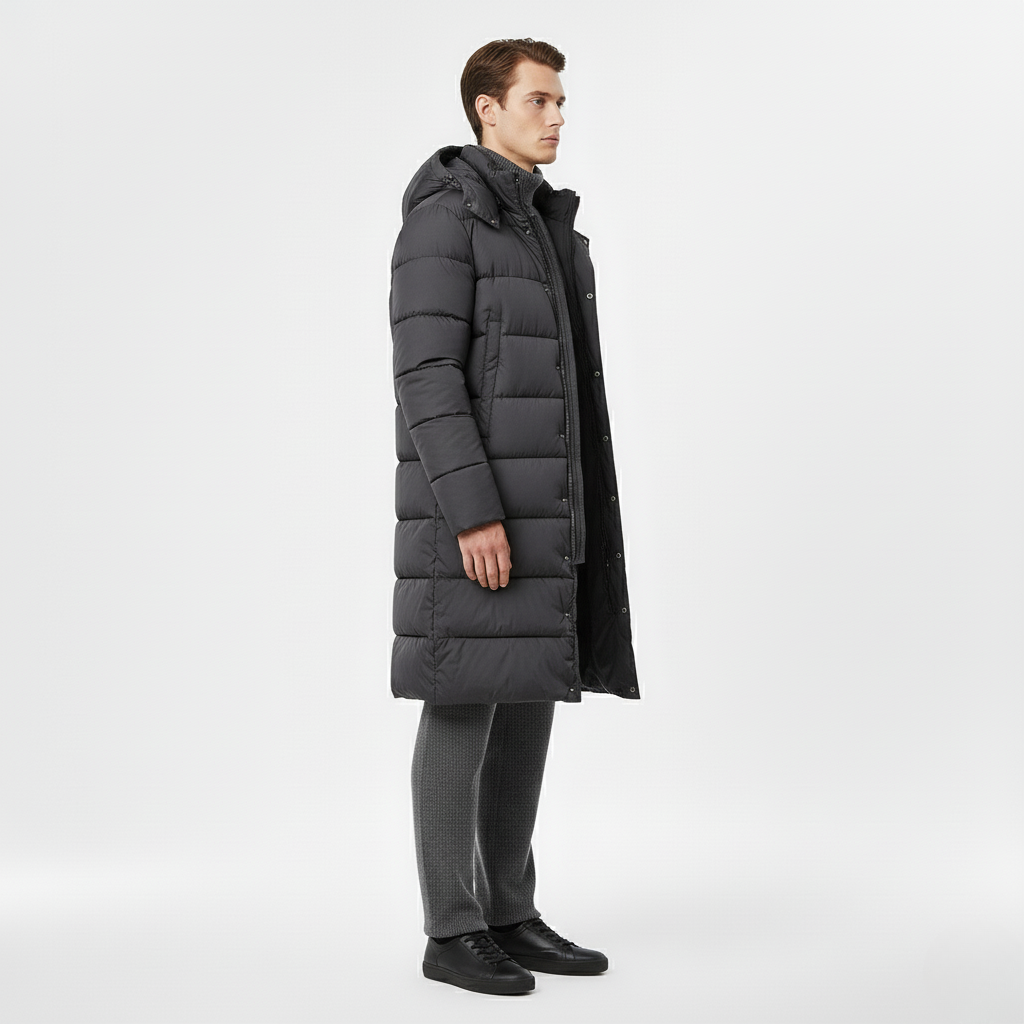 Thermal Shield Longline Puffer Coat