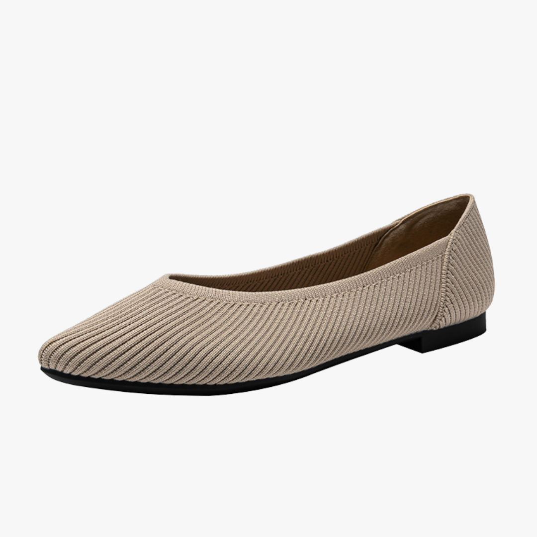 Virelle Women’s Ballet Flats – Stretch Knit Slip-On Comfortable Elegant Fit