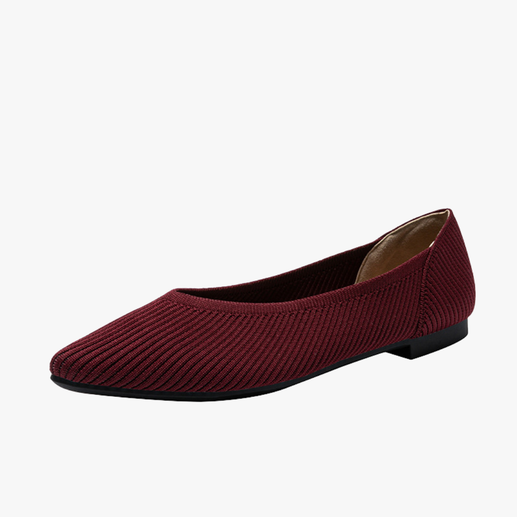 Virelle Women’s Ballet Flats – Stretch Knit Slip-On Comfortable Elegant Fit
