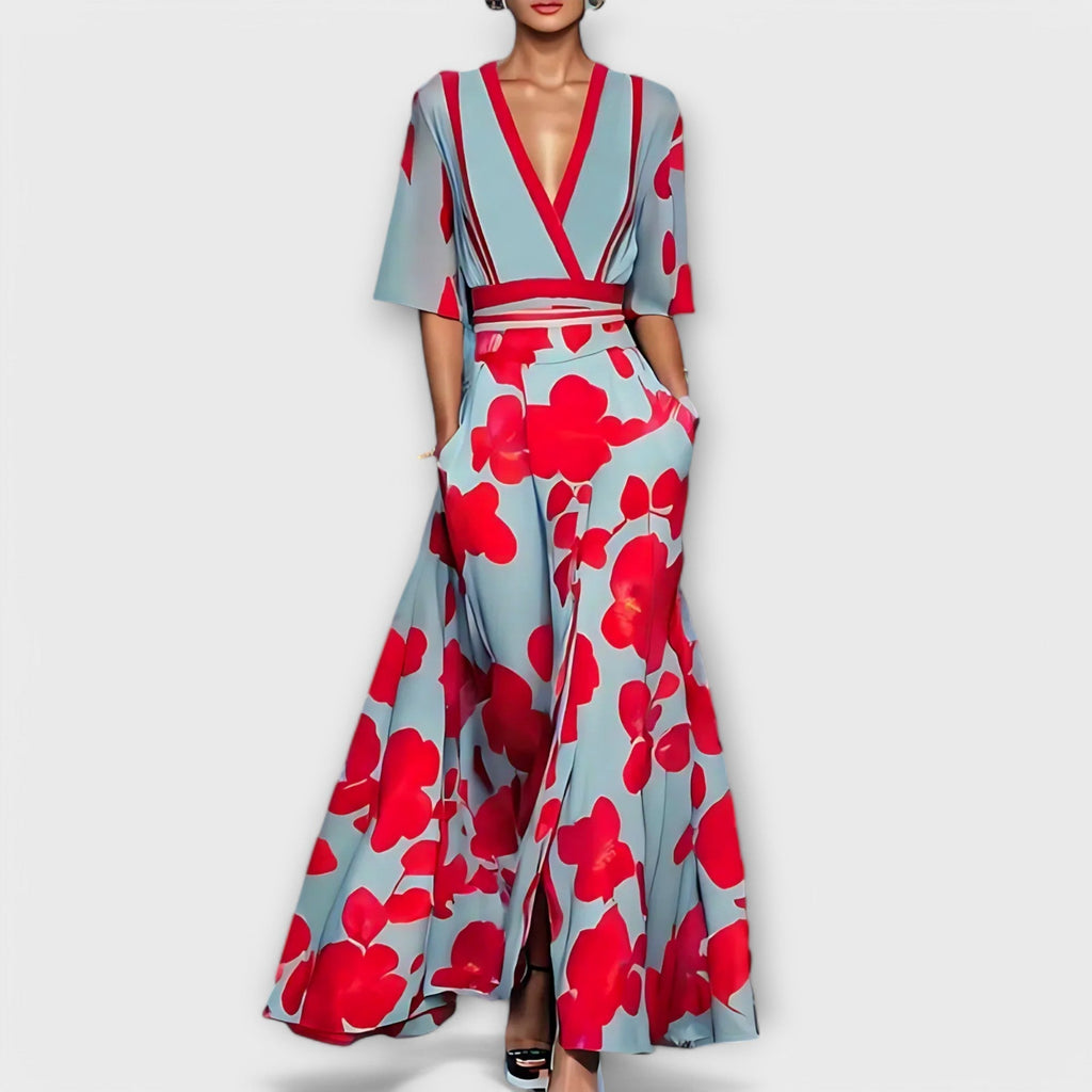 Trina Women’s Midi Dress – Elegant Sleeve Detail Lightweight Casual Chic Fit