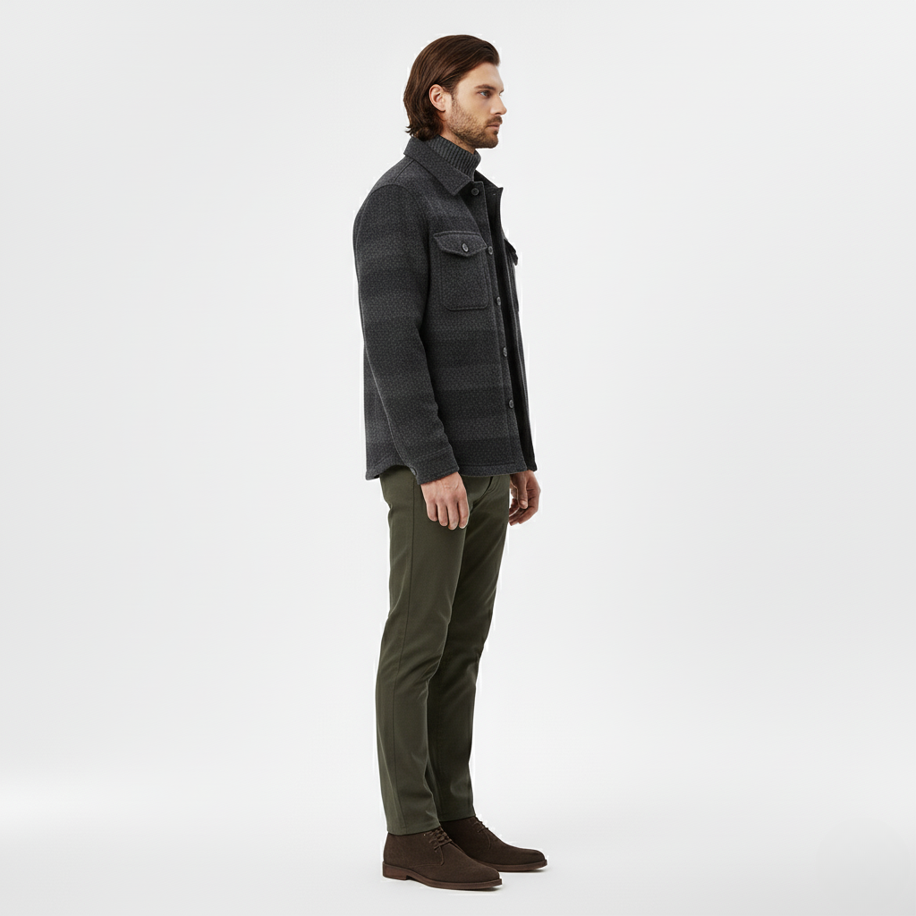 Insulated Quilted Winter Jacket