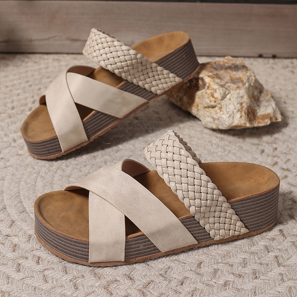 Marta Women’s Leather Sandals – Support Non-Slip Comfortable Fit