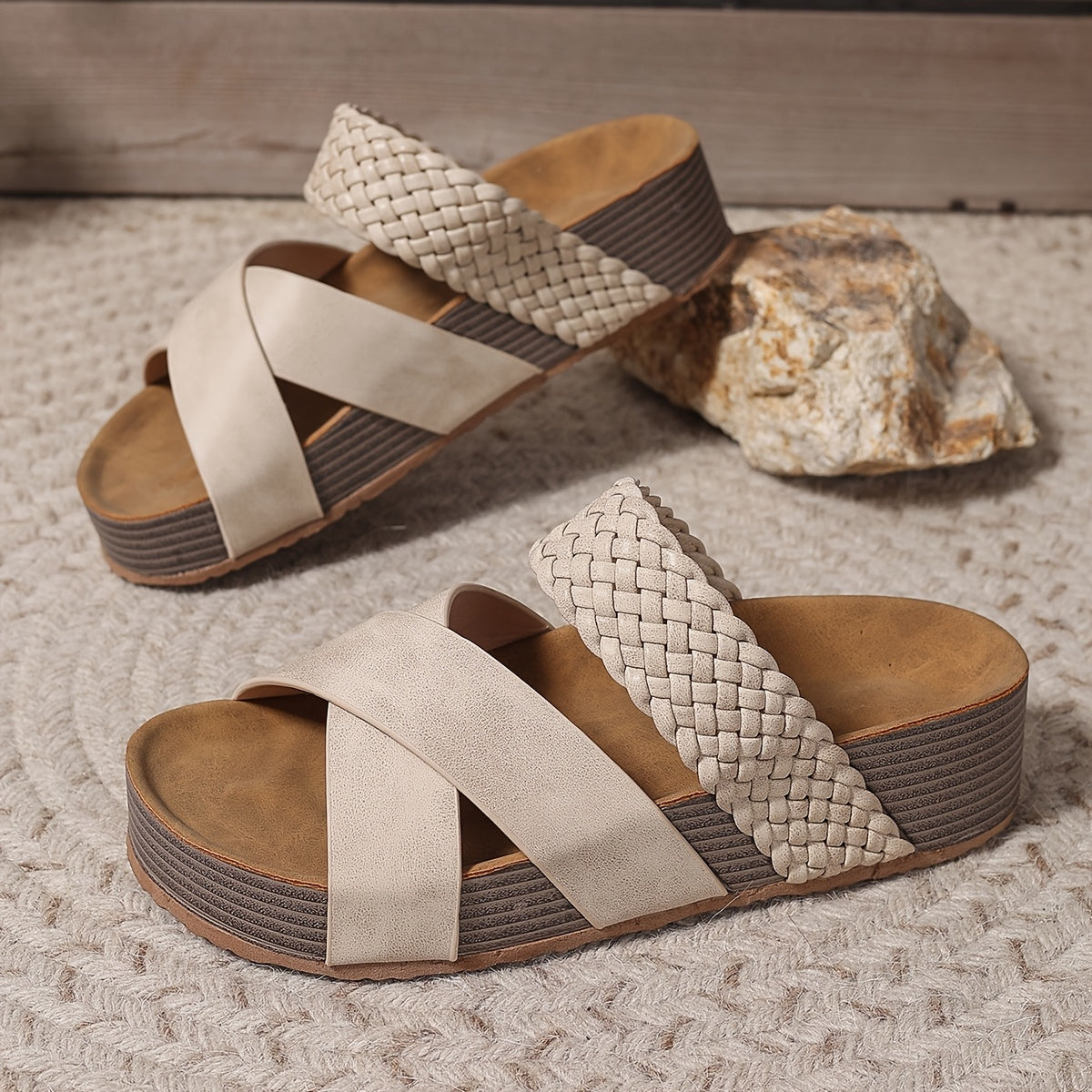 Marta Women’s Leather Sandals – Support Non-Slip Comfortable Fit