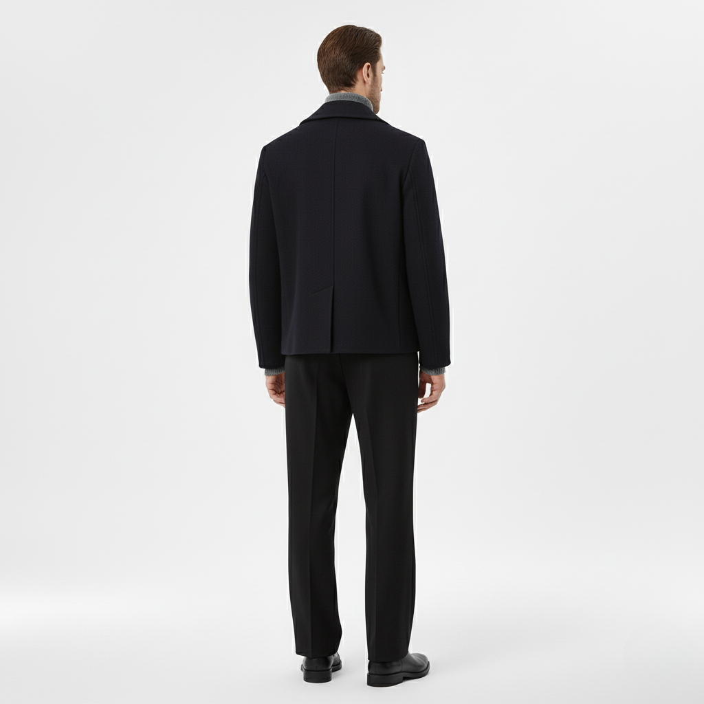 Timeless Wool Blend Peacoat