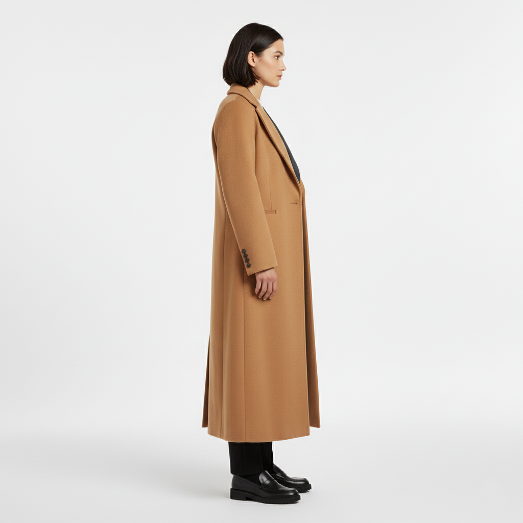 Long Tailored Overcoat