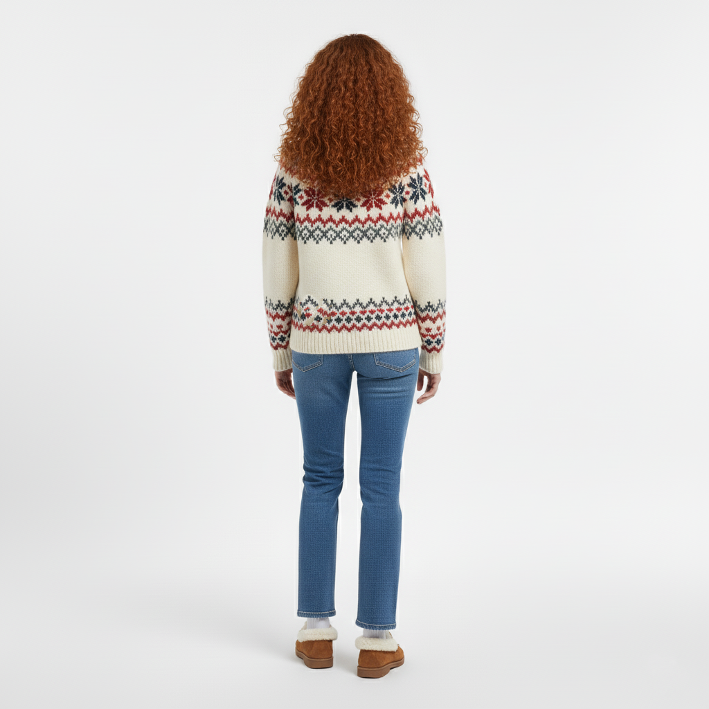 Fair Isle Knit Sweater