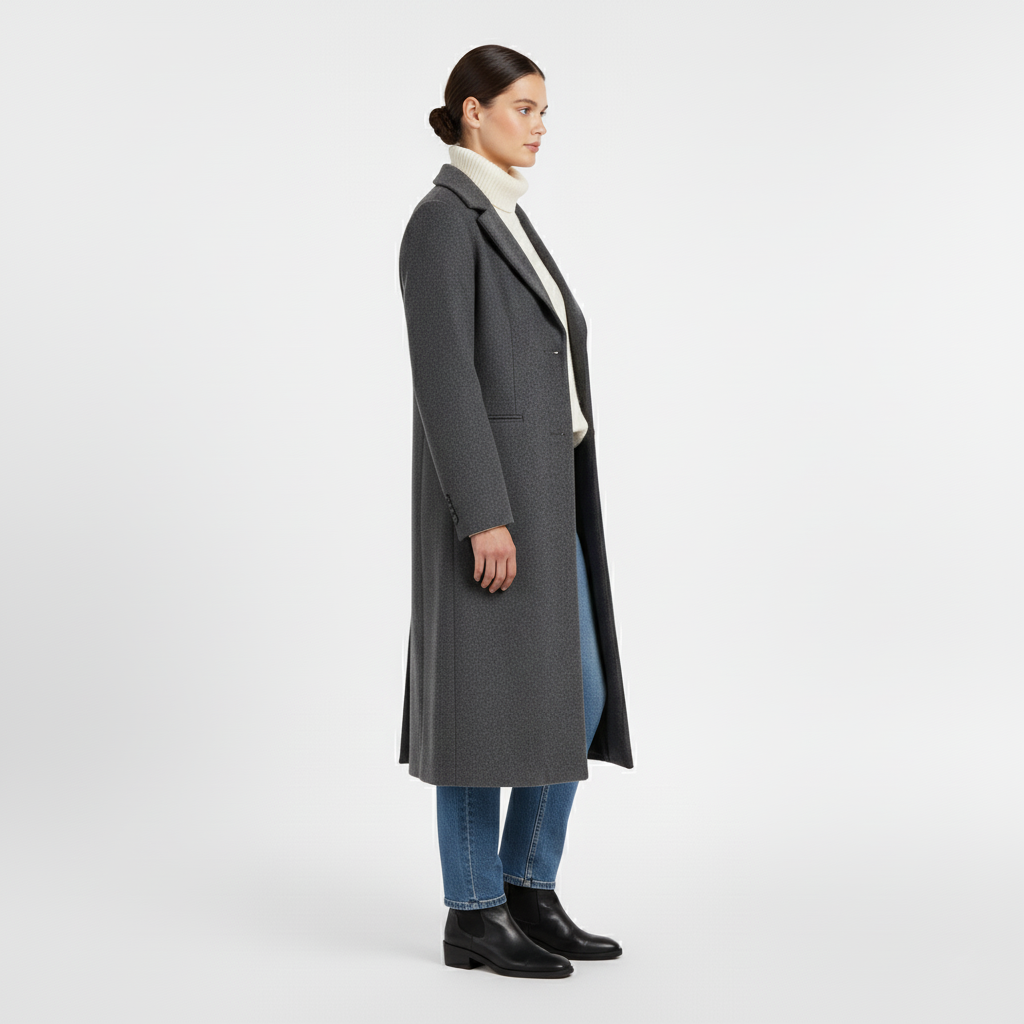 Long Tailored Overcoat