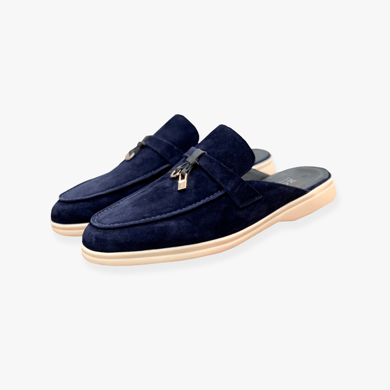 Emary Women’s Mules – Buckle Slip-On PU Leather Comfortable Casual Fit
