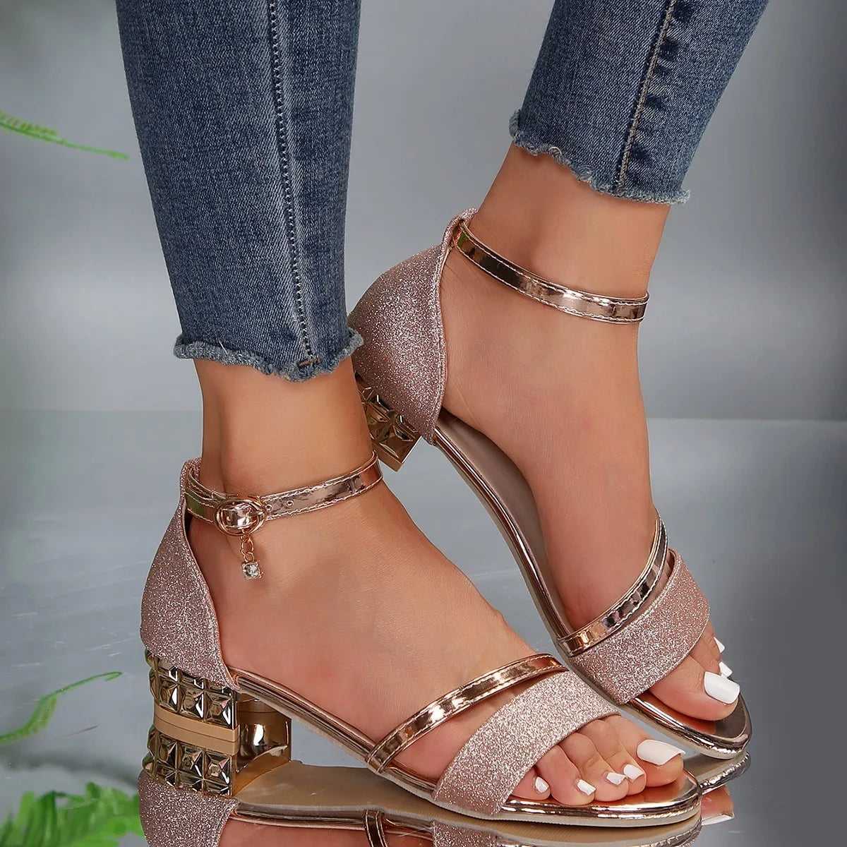 Evita Women’s Sandals – Adjustable Strap Ergonomic Comfortable Summer Fit