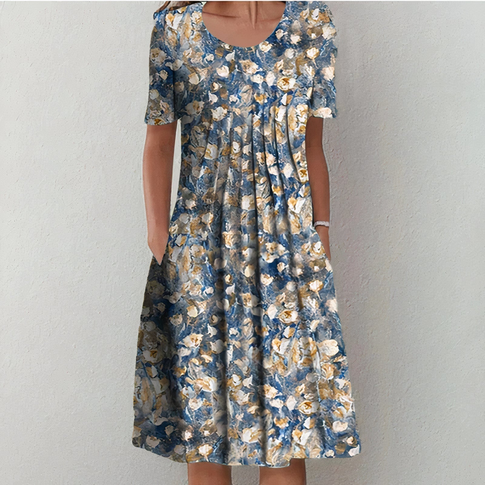 Percy Women’s Cotton Summer Dress – Breathable Lightweight Elegant Casual Fit