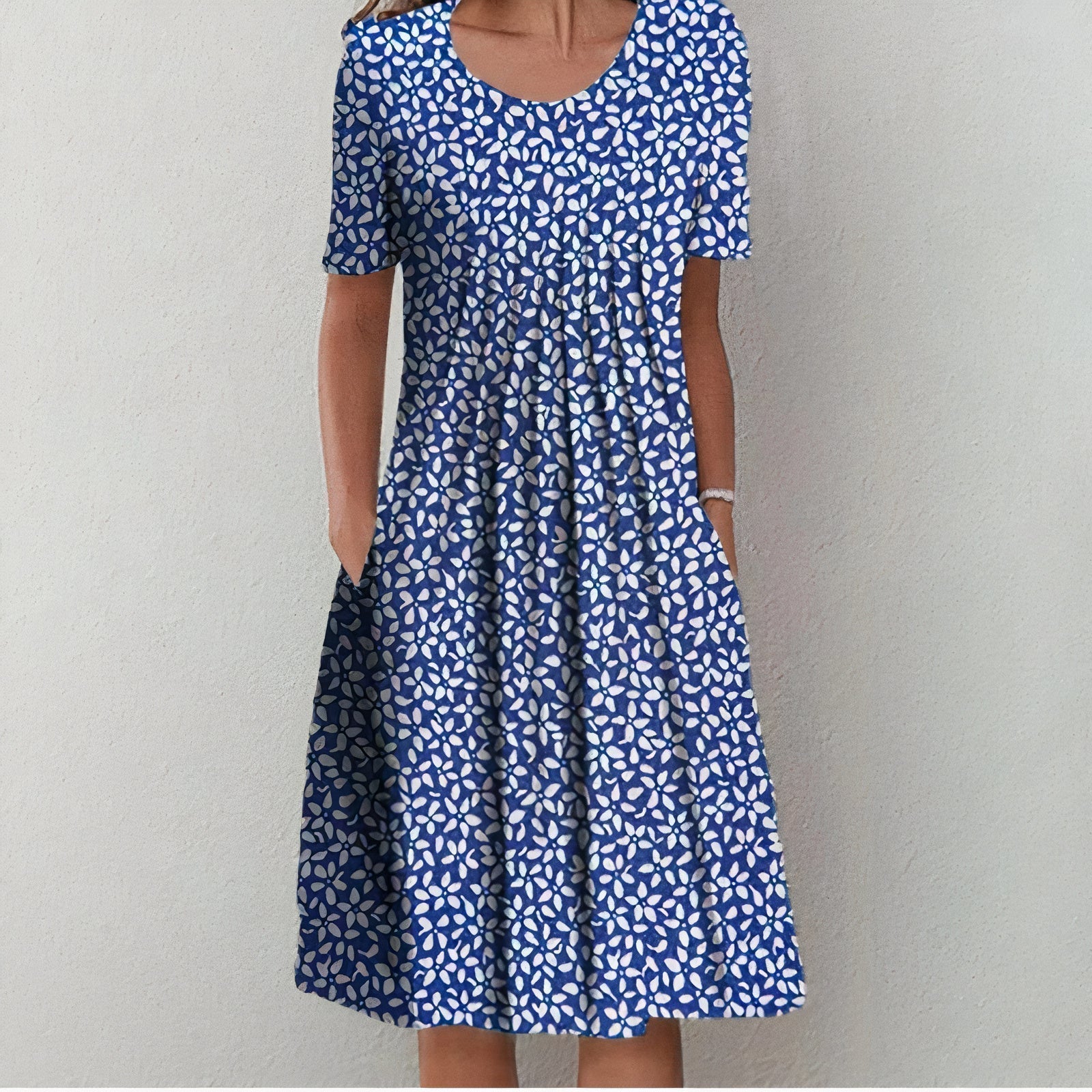 Percy Women’s Cotton Summer Dress – Breathable Lightweight Elegant Casual Fit