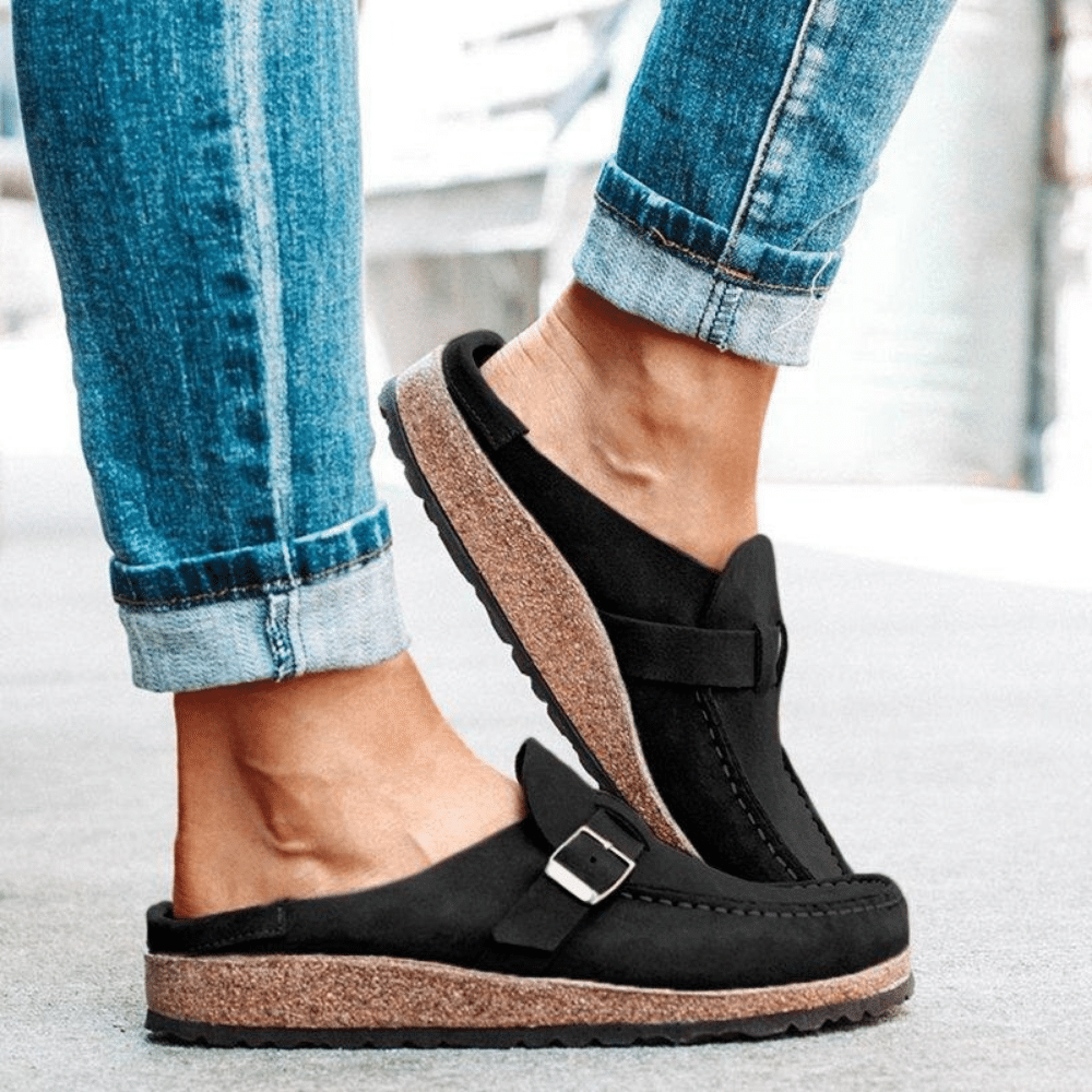 Georgia Women’s Clogs – Adjustable Strap Ergonomic Comfortable Casual Fit