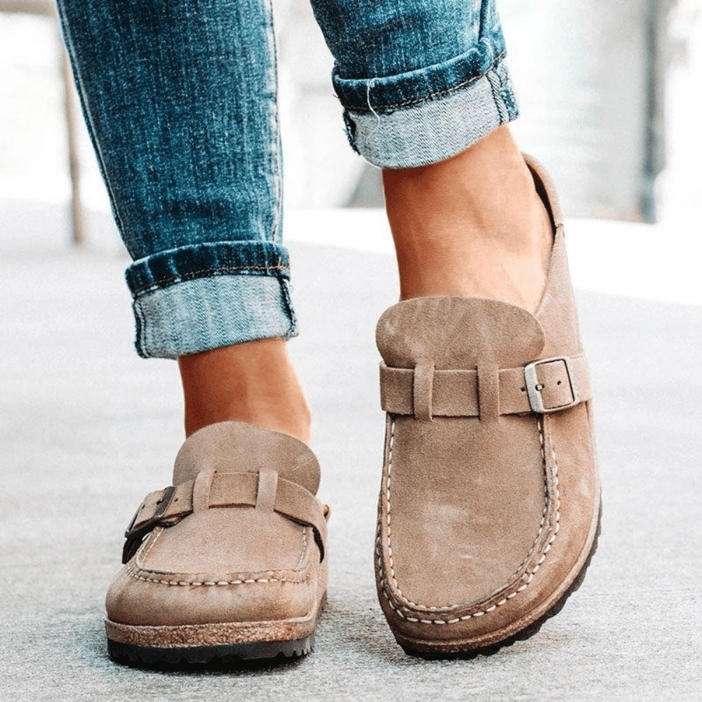 Georgia Women’s Clogs – Adjustable Strap Ergonomic Comfortable Casual Fit