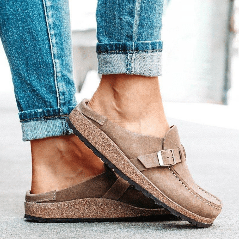 Georgia Women’s Clogs – Adjustable Strap Ergonomic Comfortable Casual Fit