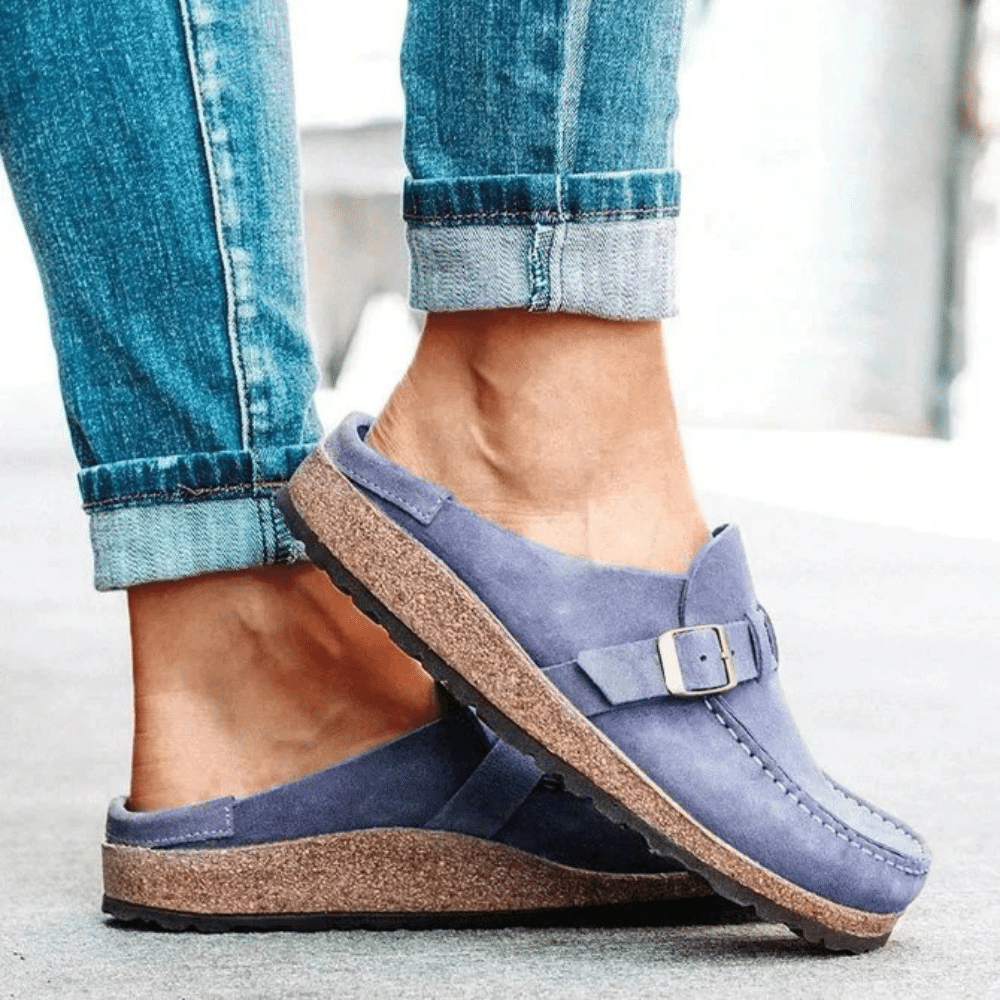 Georgia Women’s Clogs – Adjustable Strap Ergonomic Comfortable Casual Fit