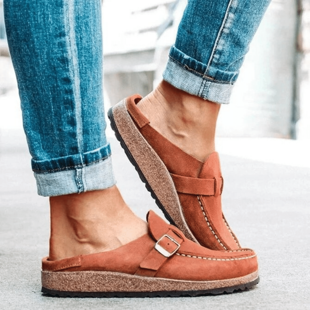 Georgia Women’s Clogs – Adjustable Strap Ergonomic Comfortable Casual Fit