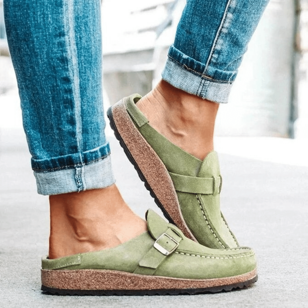Georgia Women’s Clogs – Adjustable Strap Ergonomic Comfortable Casual Fit
