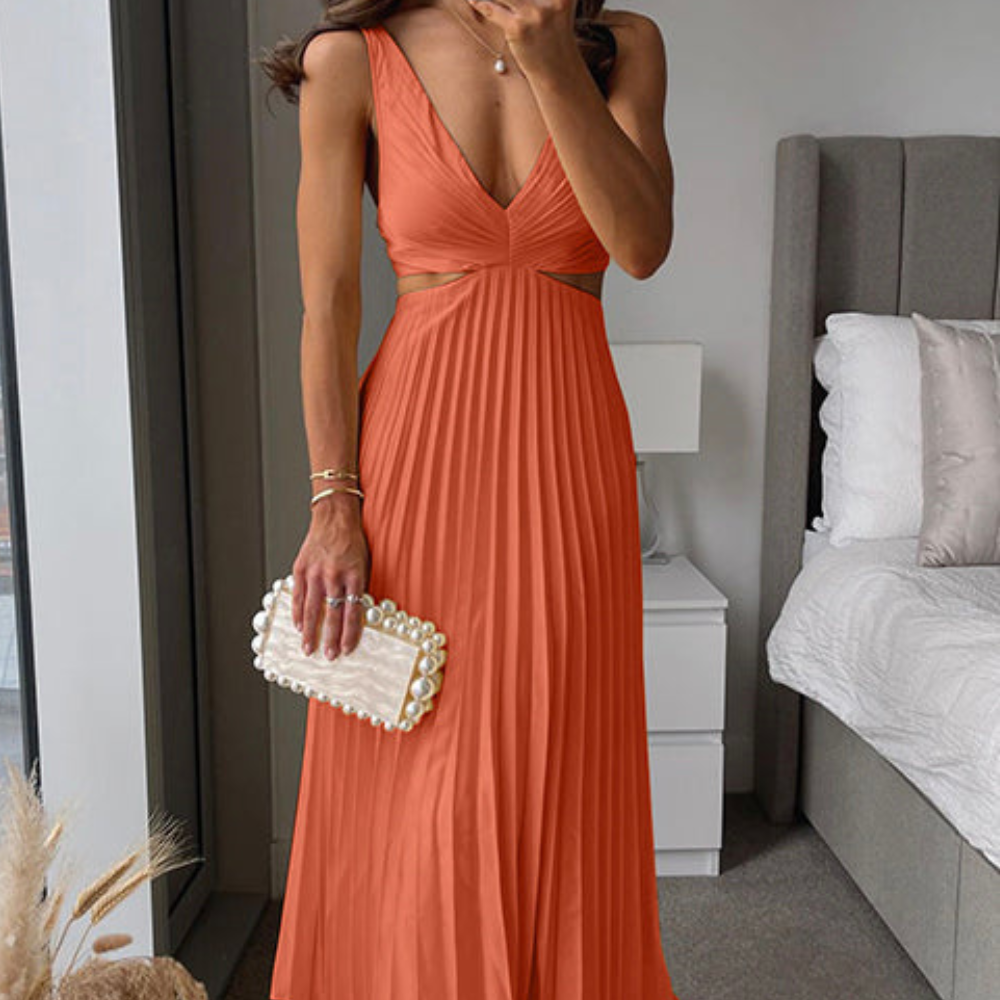 Elodi Women’s Maxi Dress – Flowy Lightweight Elegant Summer Dress Comfortable Fit