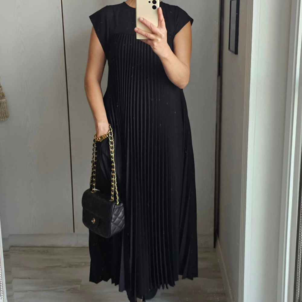 Anna Women’s Maxi Dress – Lightweight Elegant Comfortable Casual Chic Fit