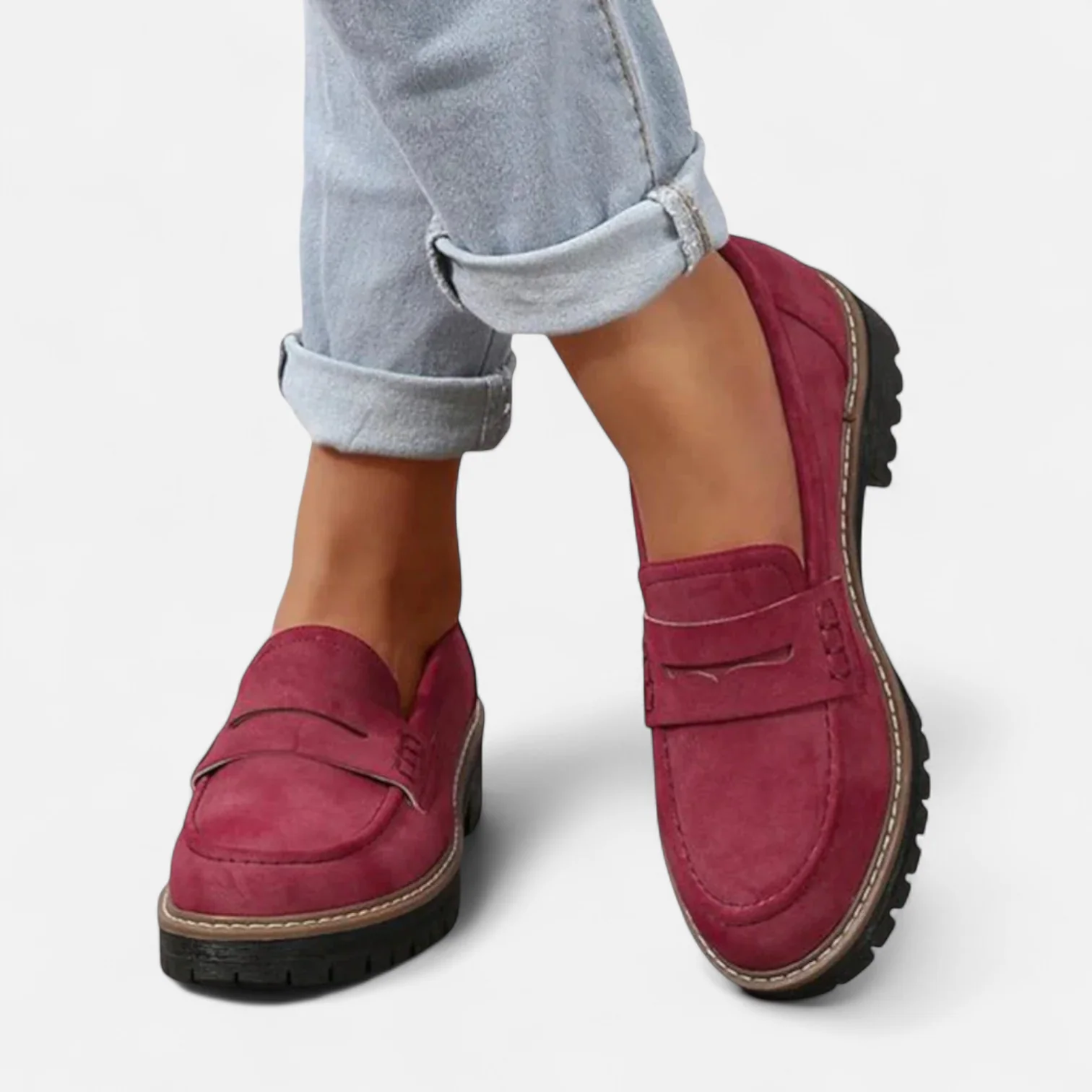 Carly Women’s Moccasins – Support Slip-On Comfortable Casual Fit